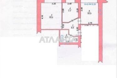 2-rooms apartment apartment by the address st. 1 maya (area 59 m²) - Atlanta.ua - photo 8