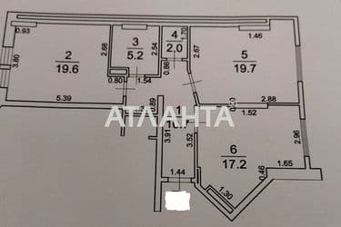 2-комнатная квартира по адресу ул. Парусная (площадь 74,4 м²) - Atlanta.ua - фото 9