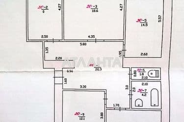 4+-rooms apartment apartment by the address st. Tsentralnaya (area 94,4 m²) - Atlanta.ua - photo 42