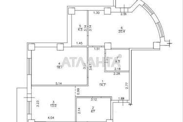 2-rooms apartment apartment by the address st. Pedagogicheskaya (area 83 m²) - Atlanta.ua - photo 39