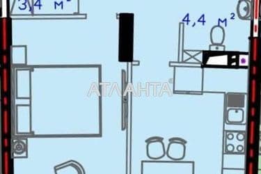 1-room apartment apartment by the address st. Gogolya (area 41,7 m²) - Atlanta.ua - photo 16