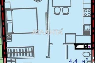 1-кімнатна квартира за адресою вул. Гоголя (площа 43,0 м²) - Atlanta.ua - фото 16