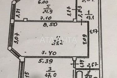 3-кімнатна квартира за адресою вул. Маловського (площа 94,6 м²) - Atlanta.ua - фото 40