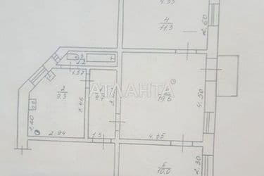 3-комнатная квартира по адресу ул. Разумовская (площадь 57,7 м²) - Atlanta.ua - фото 14