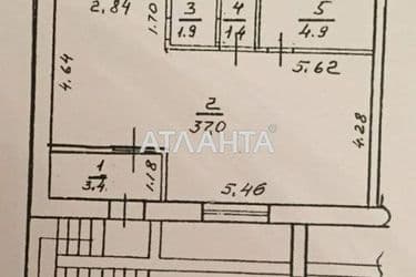1-кімнатна квартира за адресою Миколаївська дор. (площа 51,2 м²) - Atlanta.ua - фото 8