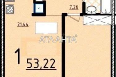 1-room apartment apartment by the address st. Frantsuzskiy bul Proletarskiy bul (area 54 m²) - Atlanta.ua - photo 17