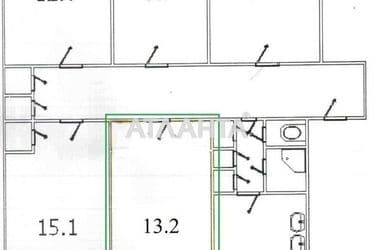 Комунальна квартира за адресою вул. Новікова (площа 13,2 м²) - Atlanta.ua - фото 12