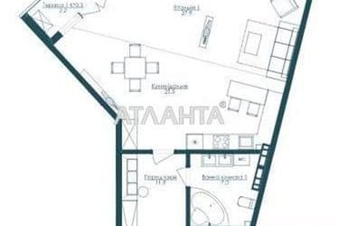 1-room apartment apartment by the address st. Frantsuzskiy bul Proletarskiy bul (area 74,5 m²) - Atlanta.ua - photo 10