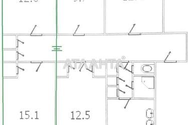 Комунальна квартира за адресою вул. Новікова (площа 27,6 м²) - Atlanta.ua - фото 18