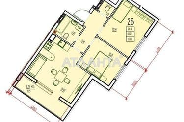 2-rooms apartment apartment by the address st. Fontanskaya dor Perekopskoy Divizii (area 71,5 m²) - Atlanta.ua - photo 4