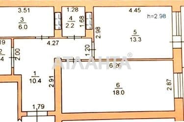 1-комнатная квартира по адресу ул. Парусная (площадь 56 м²) - Atlanta.ua - фото 11