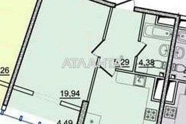 1-room apartment apartment by the address st. Genuezskaya (area 46 m²) - Atlanta.ua - photo 11