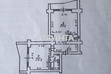 2-кімнатна квартира за адресою вул. Літературна (площа 92 м²) - Atlanta.ua - фото 44