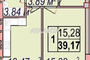 1-кімнатна квартира за адресою Травневий пров. (площа 40,7 м²) - Atlanta.ua - фото 4