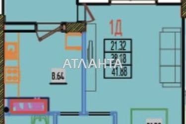 1-room apartment apartment by the address st. Stroitelnaya (area 42 m²) - Atlanta.ua - photo 10