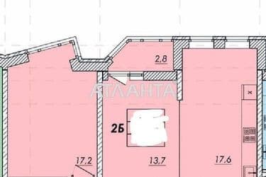 2-rooms apartment apartment by the address st. Prokhorovskaya Khvorostina (area 67,4 m²) - Atlanta.ua - photo 7