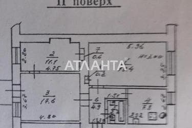3-комнатная квартира по адресу Елисаветградский пер. (площадь 64,6 м²) - Atlanta.ua - фото 19
