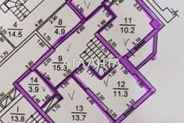 4+-rooms apartment apartment by the address st. Protsenko (area 145 m²) - Atlanta.ua - photo 29