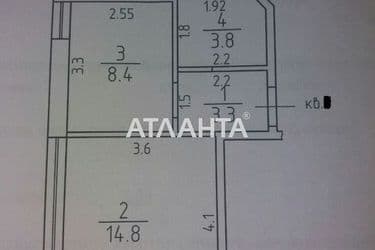 1-room apartment apartment by the address st. Glinyanaya (area 31 m²) - Atlanta.ua - photo 13