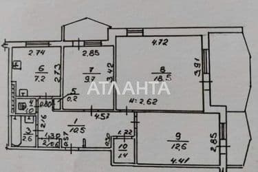 3-rooms apartment apartment by the address st. Vilyamsa ak (area 72 m²) - Atlanta.ua - photo 13