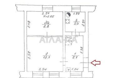 2-комнатная квартира по адресу ул. Дальницкая (площадь 32 м²) - Atlanta.ua - фото 15