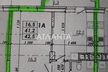 1-кімнатна квартира за адресою Овідіопольська дор. (площа 42,5 м²) - Atlanta.ua - фото 2