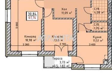 2-rooms apartment apartment by the address st. Sakharova (area 61,1 m²) - Atlanta.ua - photo 18