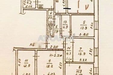 Комунальна квартира за адресою вул. Ніжинська (площа 21 м²) - Atlanta.ua - фото 18