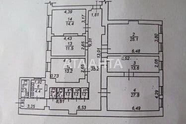 Багатокімнатна квартира за адресою вул. Осипова (площа 250 м²) - Atlanta.ua - фото 36