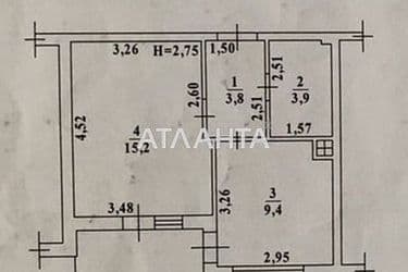 1-кімнатна квартира за адресою вул. Райдужний м-н (площа 35 м²) - Atlanta.ua - фото 39