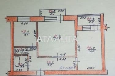 2-rooms apartment apartment by the address st. Mira (area 50,5 m²) - Atlanta.ua - photo 16