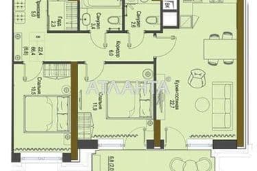 2-кімнатна квартира за адресою вул. Французький бульв. (площа 63,9 м²) - Atlanta.ua - фото 8