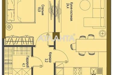 1-room apartment apartment by the address st. Frantsuzskiy bul Proletarskiy bul (area 65,3 m²) - Atlanta.ua - photo 10