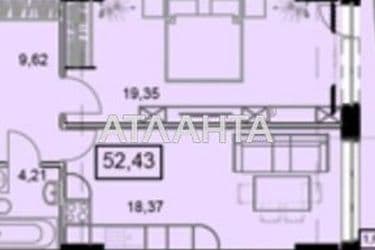 1-кімнатна квартира за адресою вул. Гагарінське плато (площа 62,8 м²) - Atlanta.ua - фото 10