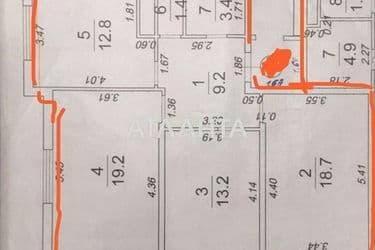 3-rooms apartment apartment by the address st. Zhemchuzhnaya (area 85 m²) - Atlanta.ua - photo 30