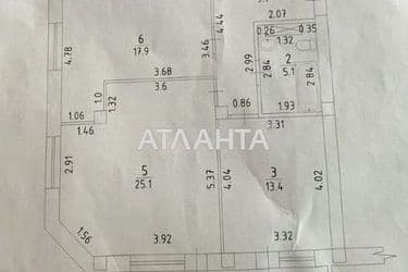 2-комнатная квартира по адресу ул. Софиевская (площадь 75,2 м²) - Atlanta.ua - фото 20
