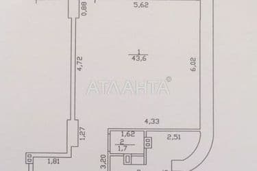 Комерційна нерухомість за адресою вул. Літературна (площа 54 м²) - Atlanta.ua - фото 7