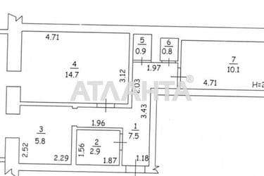 2-комнатная квартира по адресу Фонтанская дор. (площадь 52 м²) - Atlanta.ua - фото 28