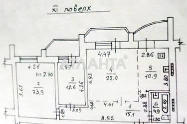 3-кімнатна квартира за адресою вул. Костанді (площа 103 м²) - Atlanta.ua - фото 9