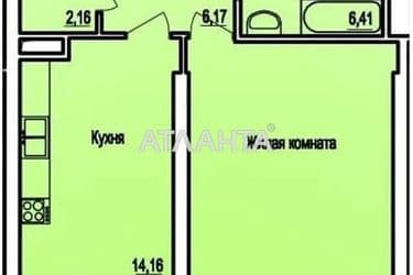 1-кімнатна квартира за адресою Фонтанська дор. (площа 52 м²) - Atlanta.ua - фото 15