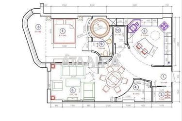 2-rooms apartment apartment by the address st. Gagarinskoe plato (area 110 m²) - Atlanta.ua - photo 36