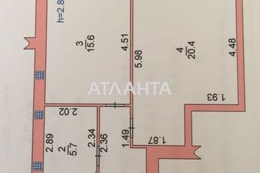 1-room apartment apartment by the address st. Parkovaya (area 59,9 m²) - Atlanta.ua - photo 12