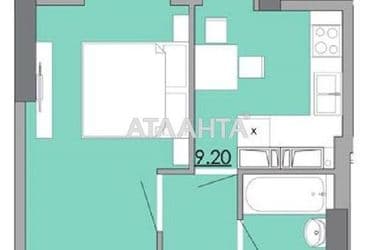 1-room apartment apartment by the address st. Bugaevskaya Instrumentalnaya (area 35,4 m²) - Atlanta.ua - photo 10