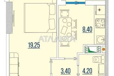 1-room apartment apartment by the address st. Bugaevskaya Instrumentalnaya (area 38,6 m²) - Atlanta.ua - photo 10