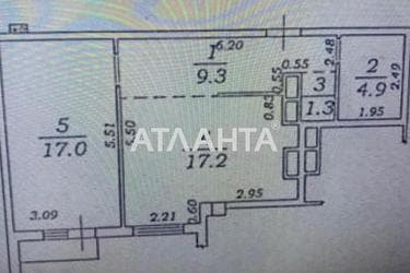 1-кімнатна квартира за адресою вул. Перлинна (площа 49 м²) - Atlanta.ua - фото 27
