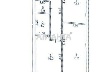 2-комнатная квартира по адресу ул. Цветочная (площадь 68 м²) - Atlanta.ua - фото 10