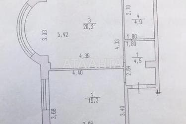 2-кімнатна квартира за адресою Військовий сп. (площа 45 м²) - Atlanta.ua - фото 33
