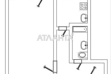 1-комнатная квартира по адресу Шевченко пр. (площадь 33 м²) - Atlanta.ua - фото 9
