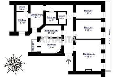 4+-rooms apartment apartment by the address st. Ekaterininskaya (area 185,7 m²) - Atlanta.ua - photo 45