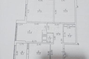 3-комнатная квартира по адресу Люстдорфская дор. (площадь 80 м²) - Atlanta.ua - фото 23